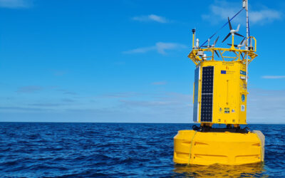 Plymouth Marine Laboratory successfully deploys state-of-the-art scientific data buoy off Plymouth
